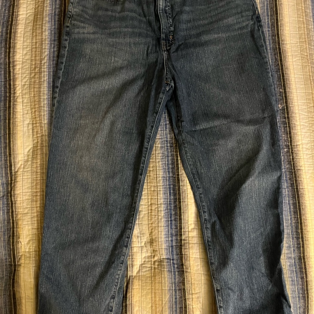 Madewell Blue Boot Cut Jeans